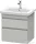 Duravit DURASTYLE 58x44,8 cm-es, 2 fiókos függesztett szekrény, 232065 mosdóhoz, matt betonszürke DS648000707