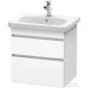 Duravit DURASTYLE 58x44,8 cm-es, 2 fiókos függesztett szekrény, 232065 mosdóhoz, matt fehér DS648001818