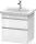 Duravit DURASTYLE 58x44,8 cm-es, 2 fiókos függesztett szekrény, 232065 mosdóhoz, fényes fehér DS648002222