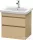 Duravit DURASTYLE 58x44,8 cm-es, 2 fiókos függesztett szekrény, 232065 mosdóhoz, natúr tölgy DS648003030