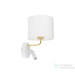 TK Lighting Richi falikar, fehér-arany DTK-1370