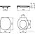 Ideal Standard CONNECT AIR wc ülőke,fehér E036501