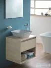 Ideal Standard CONNECT AIR 60,4x44,2 cm-es pult bútorra,kivágás nélkül,fa világosbarna E0848UK