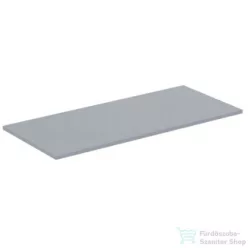   Ideal Standard CONNECT AIR 100,4x44,2 cm-es pult bútorra,kivágás nélkül,Fényes világosszürke E0851EQ