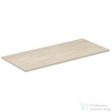   Ideal Standard CONNECT AIR 100,4x44,2 cm-es pult bútorra,kivágás nélkül,Fa világosbarna E0851UK