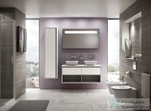 Ideal Standard CONNECT AIR 120,4x44,2 cm-es pult bútorra,kivágás nélkül,Fényes fehér E0852B2