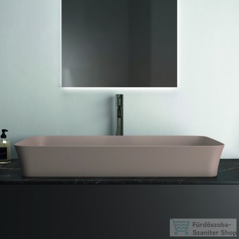Ideal Standard IPALYSS 80x40 cm-es pultra ültethető mosdó nem zárható leeresztővel,kashmir E1391V4