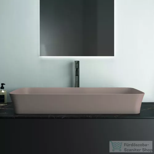 Ideal Standard IPALYSS 80x40 cm-es pultra ültethető mosdó nem zárható leeresztővel,kashmir E1391V4