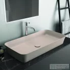 Ideal Standard IPALYSS 80x40 cm-es pultra ültethető mosdó nem zárható leeresztővel,Mink E1391V8