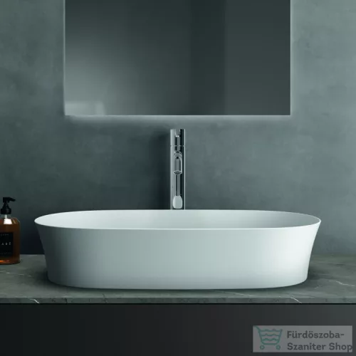 Ideal Standard IPALYSS 60x38 cm-es pultra ültethető mosdó leeresztő nélkül,fehér E139601