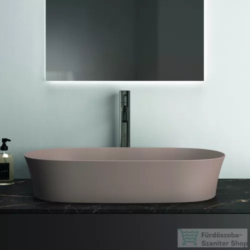 Ideal Standard IPALYSS 60x38 cm-es pultra ültethető mosdó nem zárható leeresztővel,kashmir E1396V4