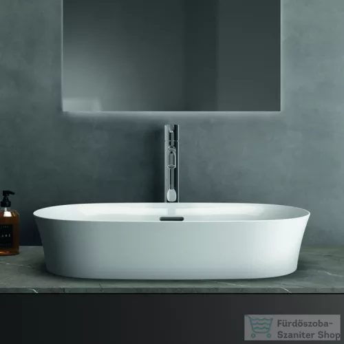 Ideal Standard IPALYSS 60x38 cm-es pultra ültethető mosdó leeresztő nélkül,fehér E139701