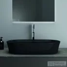 Ideal Standard IPALYSS 60x38 cm-es pultra ültethető mosdó leeresztő nélkül,fényes fekete E1397V2