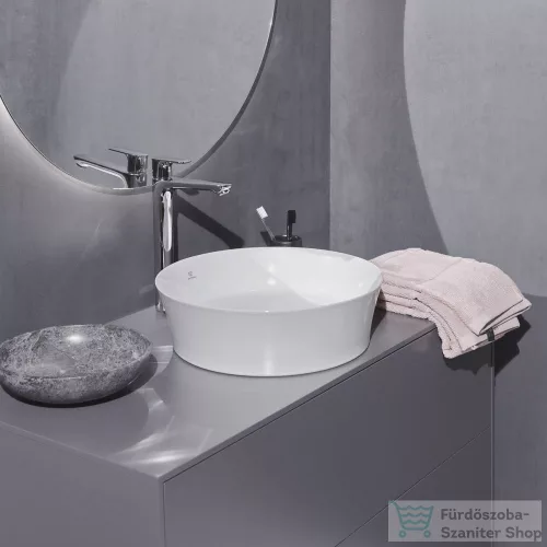 Ideal Standard IPALYSS 40 cm-es pultra ültethető mosdó leeresztő nélkül,fehér E139801