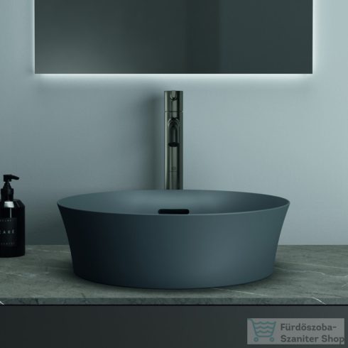 Ideal Standard IPALYSS 40 cm-es pultra ültethető mosdó leeresztő nélkül,Slate grey E1413V5