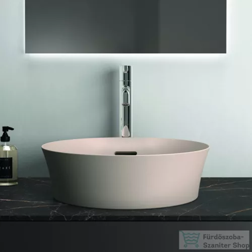Ideal Standard IPALYSS 40 cm-es pultra ültethető mosdó leeresztő nélkül,Mink E1413V8