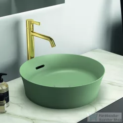   Ideal Standard IPALYSS 40 cm-es pultra ültethető mosdó leeresztő nélkül,Sage E1413X9