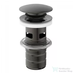   Ideal Standard click-clack leeresztő túlfolyós mosdóhoz,Magnetic Grey E1482A5