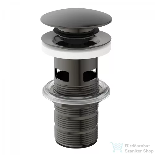 Ideal Standard click-clack leeresztő túlfolyós mosdóhoz,Magnetic Grey E1482A5