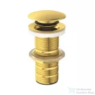 Ideal Standard click-clack leeresztő túlfolyó nélküli mosdóhoz, Brushed gold E1483A2