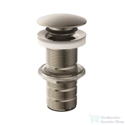   Ideal Standard click-clack leeresztő túlfolyó nélküli mosdóhoz,Silver storm E1483GN