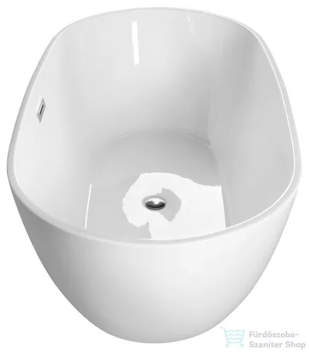 AQUALINE DOURO szabadonálló kád, 150x80cm, akril (E1850)