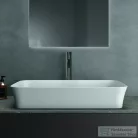 Ideal Standard IPALYSS 65x40 cm-es pultra ültethető mosdó nem zárható leeresztővel,matt fehér E1886V1