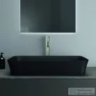 Ideal Standard IPALYSS 65x40 cm-es pultra ültethető mosdó nem zárható leeresztővel,matt fekete E1886V3