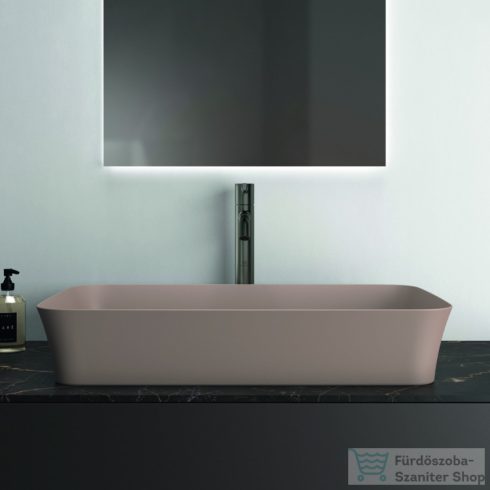Ideal Standard IPALYSS 65x40 cm-es pultra ültethető mosdó nem zárható leeresztővel,kashmir E1886V4