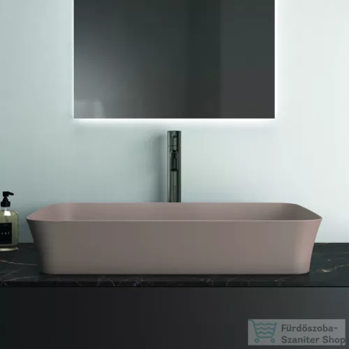 Ideal Standard IPALYSS 65x40 cm-es pultra ültethető mosdó nem zárható leeresztővel,kashmir E1886V4