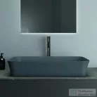 Ideal Standard IPALYSS 65x40 cm-es pultra ültethető mosdó nem zárható leeresztővel,slate grey E1886V5