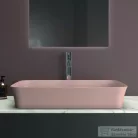 Ideal Standard IPALYSS 65x40 cm-es pultra ültethető mosdó nem zárható leeresztővel,Nude E1886V7