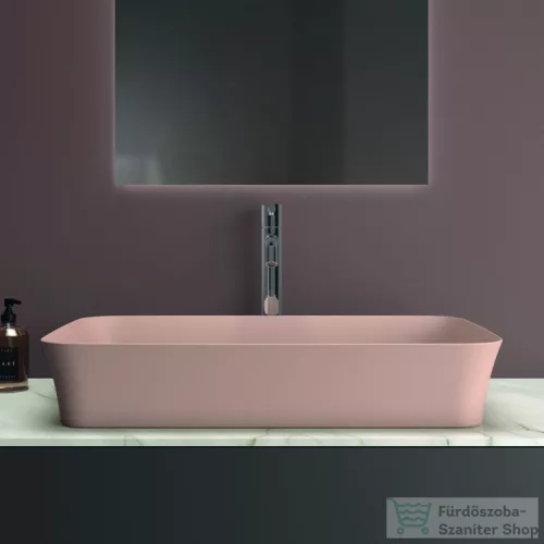 Ideal Standard IPALYSS 65x40 cm-es pultra ültethető mosdó nem zárható leeresztővel,Nude E1886V7