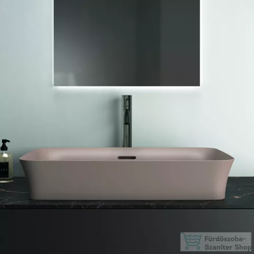 Ideal Standard IPALYSS 65x39,5 cm-es pultra ültethető mosdó leeresztő nélkül,kashmir E1887V4