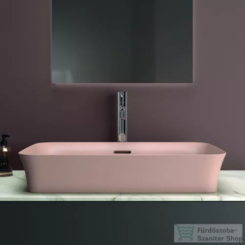 Ideal Standard IPALYSS 65x39,5 cm-es pultra ültethető mosdó leeresztő nélkül,Nude E1887V7