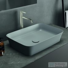   Ideal Standard IPALYSS 55x38 cm-es pultra ültethető mosdó nem zárható leeresztővel,Concrete E2076V9