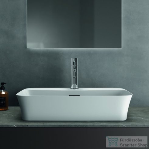 Ideal Standard IPALYSS 55x38 cm-es pultra ültethető mosdó leeresztő nélkül,fehér E207701