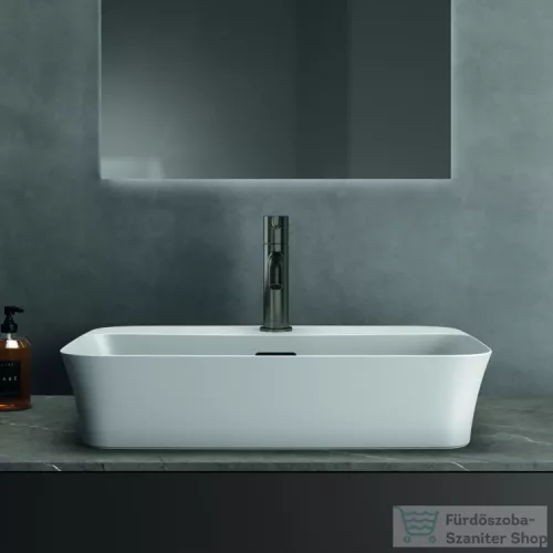 Ideal Standard IPALYSS 55x38 cm-es pultra ültethető mosdó leeresztő nélkül,matt fehér E2077V1