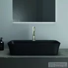 Ideal Standard IPALYSS 55x38 cm-es pultra ültethető mosdó leeresztő nélkül,matt fekete E2077V3