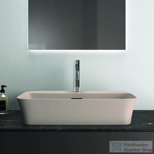 Ideal Standard IPALYSS 55x38 cm-es pultra ültethető mosdó leeresztő nélkül,Mink E2077V8
