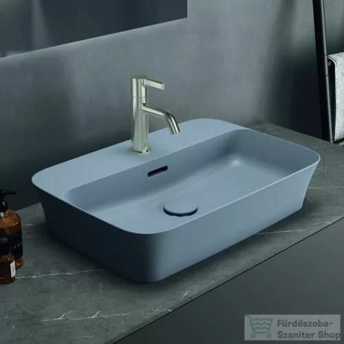 Ideal Standard IPALYSS 55x38 cm-es pultra ültethető mosdó leeresztő nélkül,Powder E2077X8