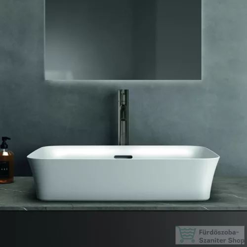 Ideal Standard IPALYSS 55x38 cm-es pultra ültethető mosdó leeresztővel,fehér E2078V1