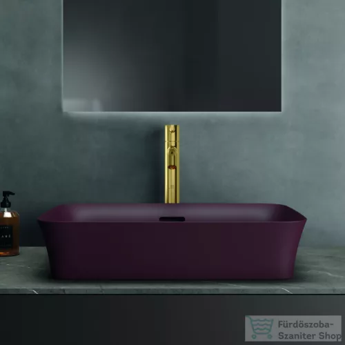Ideal Standard IPALYSS 55x38 cm-es pultra ültethető mosdó leeresztővel,Pomegranate E2078V6