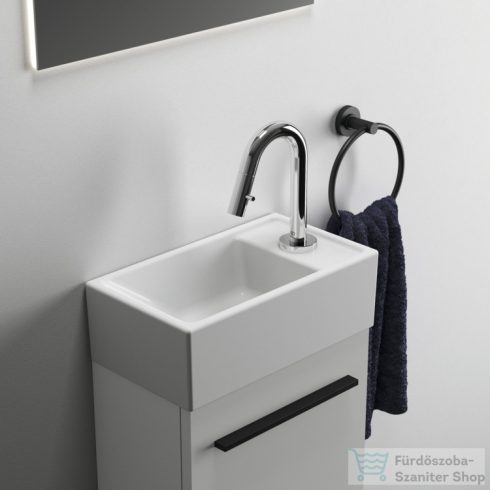 Ideal Standard TEMPO 37x21 cm-es falra/bútorra szerelhető mosdó jobb oldali csaplyukkal,fehér E211201