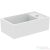 Ideal Standard TEMPO 37x21 cm-es falra/bútorra szerelhető mosdó jobb oldali csaplyukkal,matt fehér E2112V1