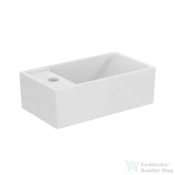   Ideal Standard TEMPO 37x21 cm-es falra/bútorra szerelhető mosdó bal oldali csaplyukkal,fehér E211301