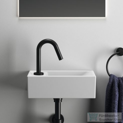 Ideal Standard TEMPO 37x21 cm-es falra/bútorra szerelhető mosdó bal oldali csaplyukkal,matt fehér E2113V1