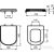 Ideal Standard CALLA soft-close wc ülőke,fehér E251801