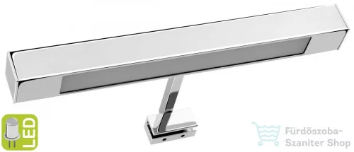 AQUALINE VERONICA LED világítás, 300x30x115mm, 6W, króm (E26891CI)