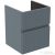 Ideal Standard FINESSE 43x40,2 cm-es 2 fiókos szekrény mosdó nélkül,Ribbed Matt ashblue E3405UQ
